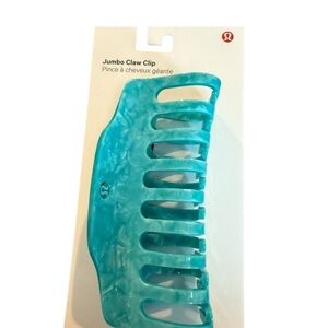 Lululemon Blue Jumbo Claw Clip NWT